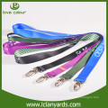 Fabrik Preis Soem benutzerdefinierte Polyester Material Lanyards mit Metall Haken